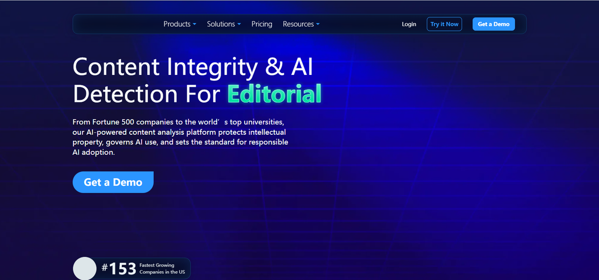 CopyLeaks 官网界面截图